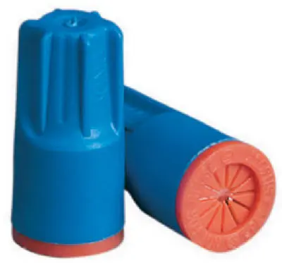 Wire Connector Blue And Orange Secure Electrical Connections King Innovation