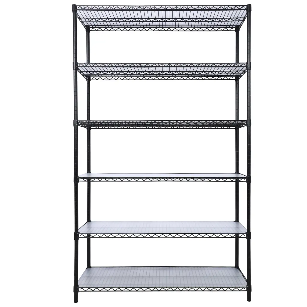 6 Tier 6000Lbs Capacity NSF Metal Shelf Wire Shelving Unit Heavy Duty Storage Rack g-h