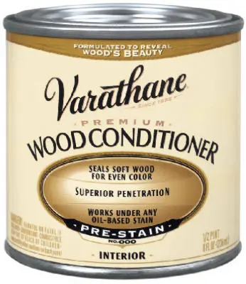 Varathane Premium Wood Conditioner 1/2 Pt - Small Project Wood Prep