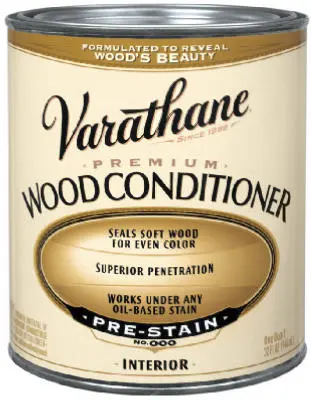 Varathane Premium Wood Conditioner 1 Qt - Wood Preparation & Stain Enhancer