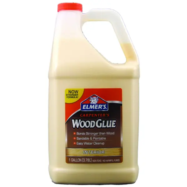 Elmers E7050 Carpenter's Interior Wood Glue 1 Gallon Strong Bonding Adhesive Elmer's