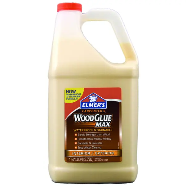 Elmer's E7330 Carpenter's Wood Glue Max Glue 1 Gallon Strong Bonds