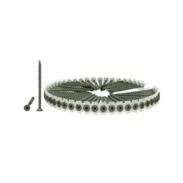 Senco 08D300W DuraSpin Exterior Wood-to-Wood Screw #8 x 3 Inch 800-Count