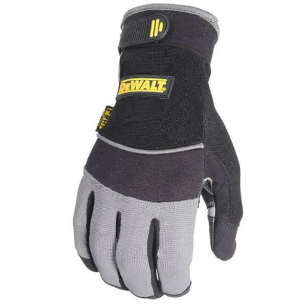 DeWalt DPG210L Heavy Duty Utility PVC Padded Palm Glove Large Work Safety Gloves