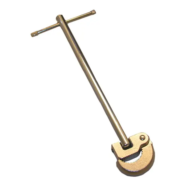 Lasco 13-2023 Spring Loaded Basin Wrench 11 Inch Tight Spaces Plumbing