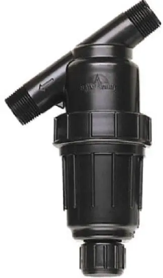 Raindrip 604P01B Y-Filter Polyester Element Plus Pipe Swivel Coupling 3/4 Inch